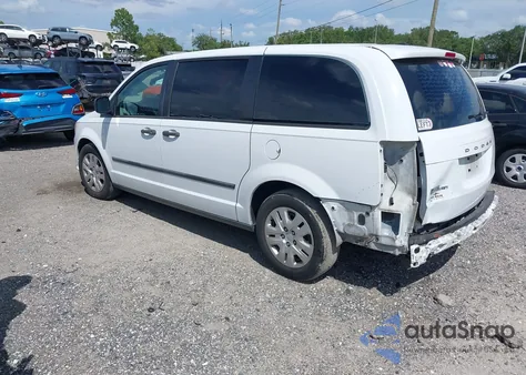 2015 Dodge Grand Caravan American Value Pkg from USA, damaged, VIN 2C4RDGBG2FR625870